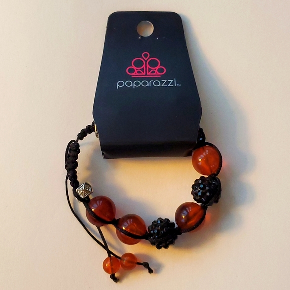 paparazzi Jewelry - Boutique Paparazzi Brown Black Silver Adjustable Fashion Bracelet